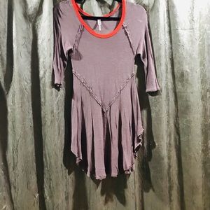 NWOT Free People sz small ruffled blouse